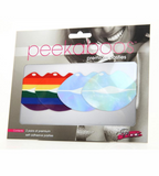 Peekaboo Pride Lips Pasties (2 pk)