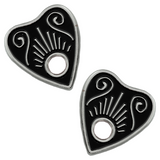 Ouija Planchette Collar Pin Set