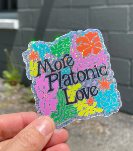 'More Platonic Love' Sticker