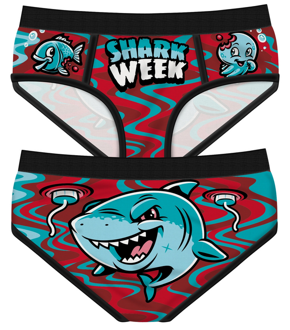 Shark Week Period Panties