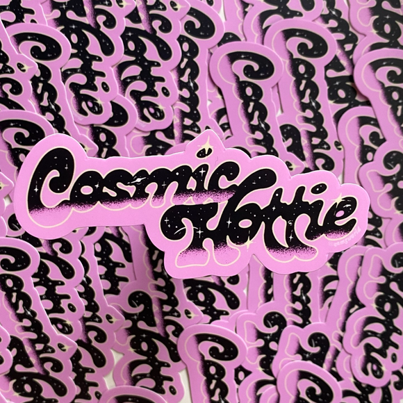 'Cosmic Hottie' Sticker