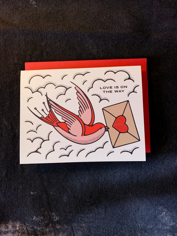 'Love Is On the Way' Card