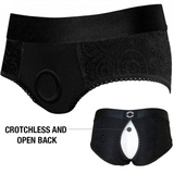Crotchless Panty Harness