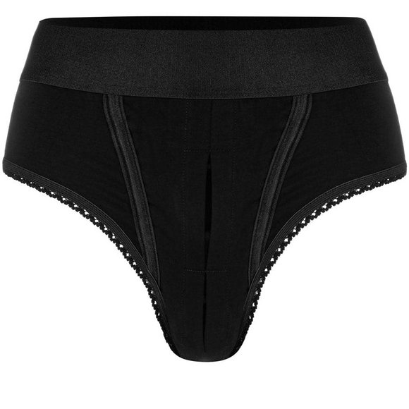 High-Cut Duo Panty Harness (solid colors)