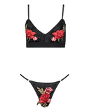 Rose Applique G-String