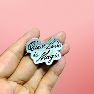 'Queer Love is Magic' Enamel Pin