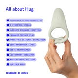 Hug Vibrating Cock Ring by Dame