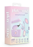 Snapstar Rechargeable Vibrator Set with Remote