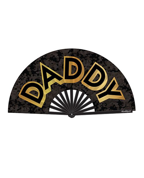 'Daddy' Large Folding Fan