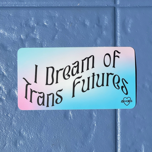 'I Dream of Trans Futures' Bumper Sticker