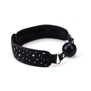 Starry Nights Soft Bondage Ball Gag (vegan)