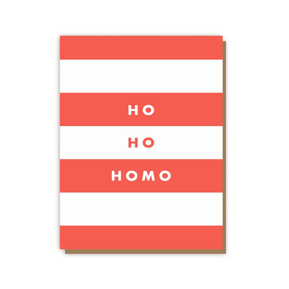 'Ho Ho Homo' Holiday Cards
