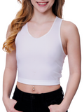 Firm Compression Racerback Cropped Binder