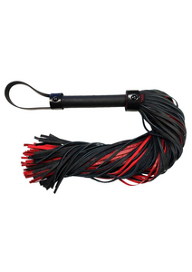 Rouge Anaconda Leather Flogger