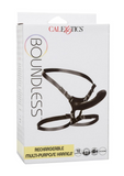 Boundless Multi-Purpose Harness with Vibrating Dildo