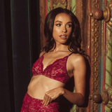 Boysenberry Lace Bralette