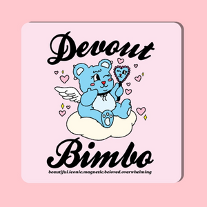 Devout Bimbo Sticker