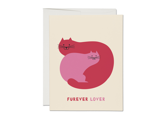 'Furever Lover' Greeting Card