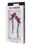 Ex's & Oh's Nipple Clamps