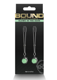 Bound Nipple Clamps G1 Glow in the Dark