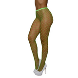 Dreamgirl High-Waist Fence Net Tights