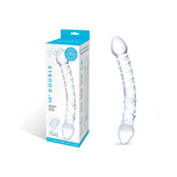10 in. Double Trouble Glass Dildo