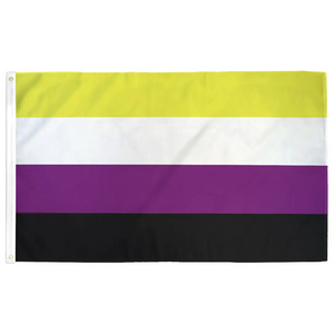 Non-Binary Pride Flag (2'x3')