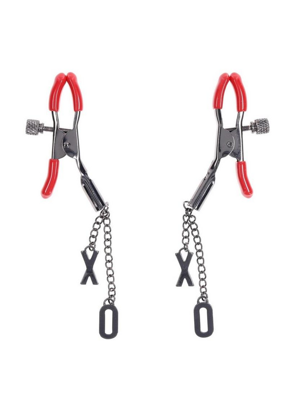 Ex's & Oh's Nipple Clamps
