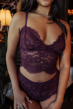 Pinot Stretch Lace Longline Bralette