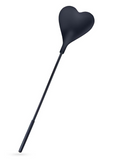 Ardor Black Silicone Heart Crop