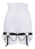 Sex & Mischief Chain Lace Garters