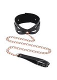 Brat Rose Gold Chain Leash and Collar
