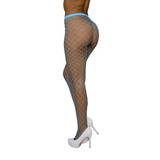 Dreamgirl High-Waist Fence Net Tights