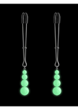 Bound Nipple Clamps - G2 (Glow in the Dark)