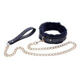 Cougar Faux Fur Collar & Leash