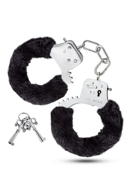 Stainless Steel Beginner Cuffs w/Faux Fur