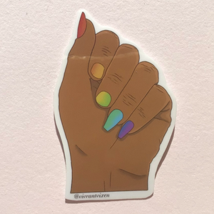 Pride Nails Sticker
