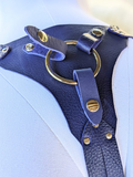 Margeaux Leather Strap-On Harness