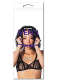 Merci Purple Silicone Play Cuffs