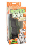 Monster Dong: The Kraken Silicone Black 8in Dildo