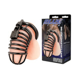 Blue Line Deluxe Chastity Cage