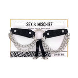 Sex & Mischief Chain Lace Garters