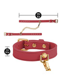 Ardor Silicone Red Wrist & Ankle Restraints
