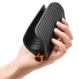 M Elite Wrapt Rechargeable Silicone Open Stroker