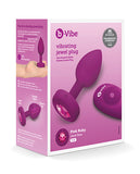 Vibrating Jewel Plug - Small/Medium