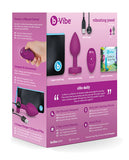 Vibrating Jewel Plug - Small/Medium