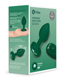 Vibrating Jewel Plug - Medium/Large