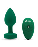 Vibrating Jewel Plug - Medium/Large