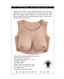 Silicone Wearable Breast Plate by Gender X