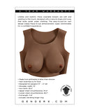 Silicone Wearable Breast Plate by Gender X